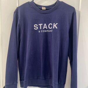 Classic Blue Crewneck Sweatshirt